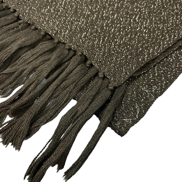 Huge Oversized Warm and Cozy Black Sparkle Scarf - Picture 4 of 10